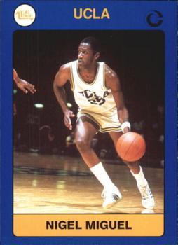 1991 Collegiate Collection UCLA #95 Nigel Miguel Front