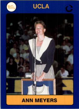 1991 Collegiate Collection UCLA Bruins #110 Ann Meyers Front