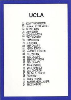 1991 Collegiate Collection UCLA Bruins #144 Director Card Front