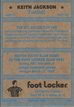 1989 Foot Locker Slam Fest #2 Keith Jackson Back