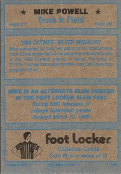 1989 Foot Locker Slam Fest #9 Mike Powell Back