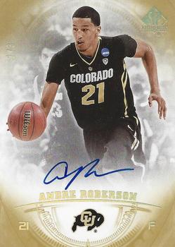 2013-14 SP Authentic - Autographs Gold #27 Andre Roberson Front