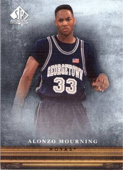 2013-14 SP Authentic - Canvas Collection #CC-30 Alonzo Mourning Front