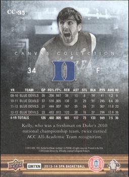 2013-14 SP Authentic - Canvas Collection #CC-35 Ryan Kelly Back