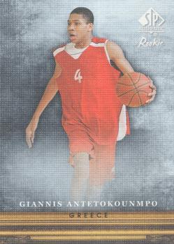 2013-14 SP Authentic - Canvas Collection #CC-46 Giannis Antetokounmpo Front