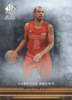 2013-14 SP Authentic - Canvas Collection #CC-50 Lorenzo Brown Front