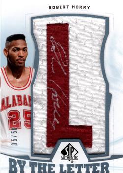 2013-14 SP Authentic - By the Letter Signatures #BL-RH Robert Horry Front