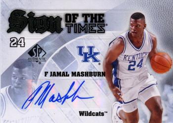 2013-14 SP Authentic - Sign of the Times #S-JM Jamal Mashburn Front