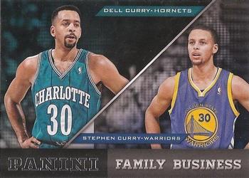2013-14 Panini - Family Business #2 Dell Curry / Stephen Curry Front