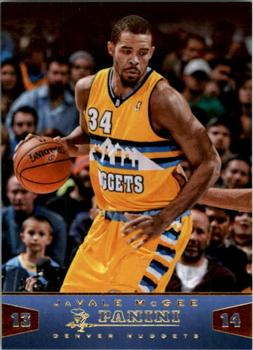 2013-14 Panini - Gold Knights #32 JaVale McGee Front