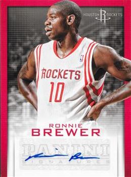 2013-14 Panini - Signatures #34 Ronnie Brewer Front