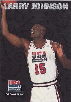 1994 SkyBox USA - Dream Play #DP2 Larry Johnson Front
