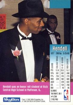 1992-93 SkyBox Nestle #NNO Kendall Gill Back