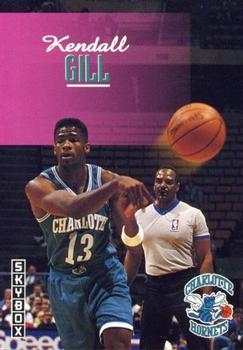 1992-93 SkyBox Nestle #NNO Kendall Gill Front