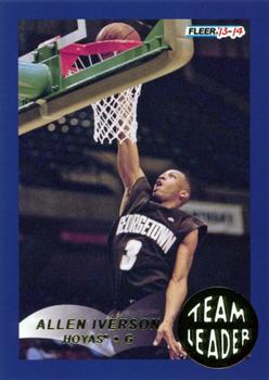 2013-14 Fleer Retro - '92-93 Fleer Team Leaders #2 Allen Iverson Front