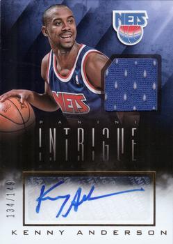2013-14 Panini Intrigue - Autograph Jerseys #40 Kenny Anderson Front