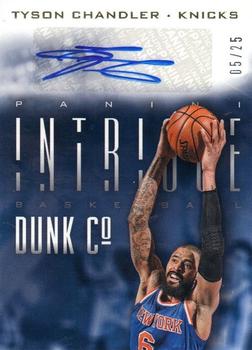2013-14 Panini Intrigue - Dunk Company Autographs #45 Tyson Chandler Front