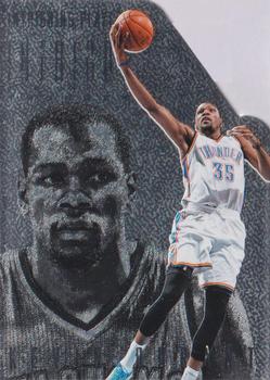 2013-14 Panini Intrigue - Intriguing Players Die Cuts #15 Kevin Durant Front
