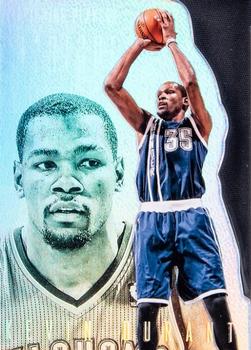 2013-14 Panini Intrigue - Intriguing Players Die Cuts Platinum #13 Kevin Durant Front