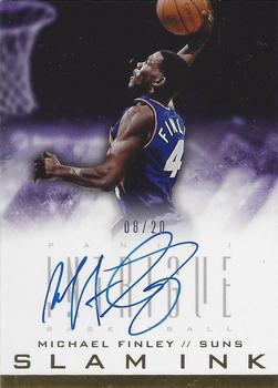 2013-14 Panini Intrigue - Slam Ink #7 Michael Finley Front