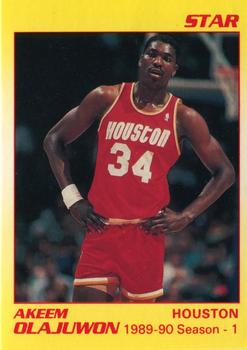 1990-91 Star Akeem Olajuwon #5 Akeem Olajuwon Front