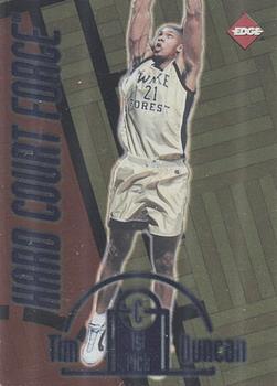 1997 Collector's Edge - Hardcourt Force #3 Tim Duncan Front