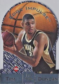 1997 Collector's Edge Impulse #1 Tim Duncan Front