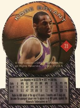 1997 Collector's Edge Impulse #39 Kobe Bryant Back