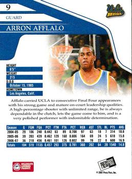 2007 Press Pass Collectors Series #9 Arron Afflalo Back