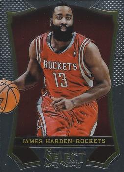 2013-14 Panini Select #2 James Harden Front
