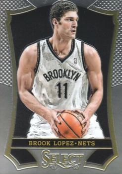 2013-14 Panini Select #17 Brook Lopez Front
