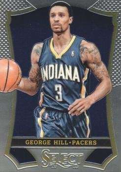 2013-14 Panini Select #50 George Hill Front