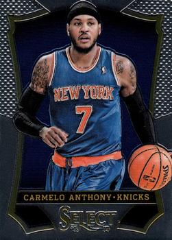 2013-14 Panini Select #122 Carmelo Anthony Front