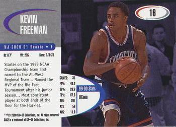 2000 SAGE #16 Kevin Freeman Back