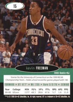 2000 SAGE HIT #15 Kevin Freeman Back