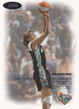 2000 SkyBox Dominion WNBA #2 Sue Wicks Front