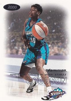 2000 SkyBox Dominion WNBA #4 Adrienne Goodson Front