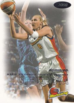 2000 SkyBox Dominion WNBA #9 Maria Stepanova Front