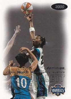 2000 SkyBox Dominion WNBA #13 Vicky Bullett Front