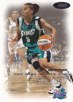2000 SkyBox Dominion WNBA #20 Dawn Staley Front
