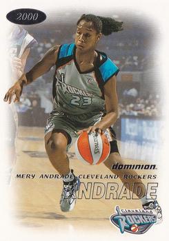 2000 SkyBox Dominion WNBA #33 Mery Andrade Front