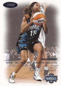 2000 SkyBox Dominion WNBA #34 Nikki McCray Front