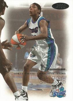 2000 SkyBox Dominion WNBA #51 Sonia Chase Front