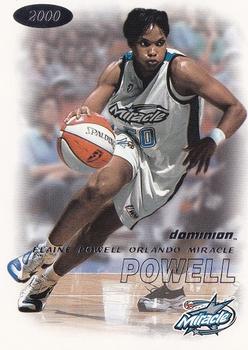 2000 SkyBox Dominion WNBA #52 Elaine Powell Front