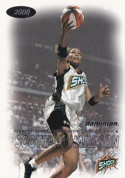 2000 SkyBox Dominion WNBA #54 Olympia Scott-Richardson Front