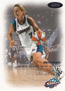 2000 SkyBox Dominion WNBA #63 Korie Hlede Front