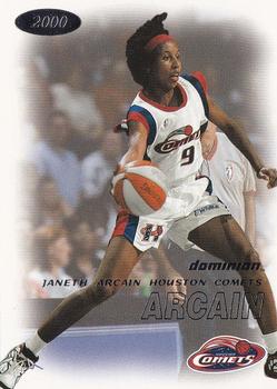 2000 SkyBox Dominion WNBA #81 Janeth Arcain Front