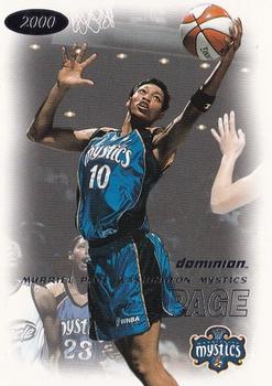 2000 SkyBox Dominion WNBA #84 Murriel Page Front