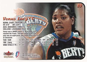 2000 SkyBox Dominion WNBA #89 Venus Lacy Back