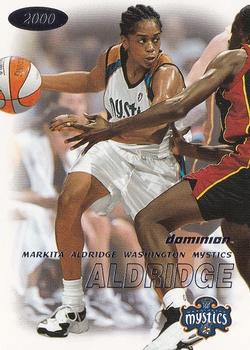 2000 SkyBox Dominion WNBA #97 Markita Aldridge Front
